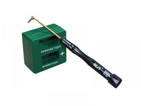 Diverse Unelte - Magnetizor/demagnetizor pentru surubelnite, plastic, verde