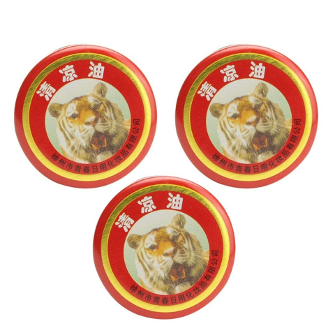 Alifii si tratamente - Set 3 x alifie chinezeasca naturala, puterea tigrului, pentru ameliorarea racelilor, durerilor reumatice, durerilor de cap, 3 g