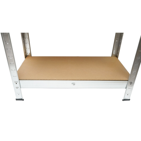 Raft metalic pentru depozitare, 5 polite, capacitate 100 kg/polita, 170x80x30cm [2]