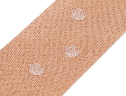 Banda modelatoare pentru sani, adeziva, material elastic, rezistenta la apa, 10 protectii, 5 m x 5 cm, bej [14]