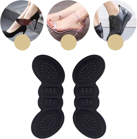 Set 2 branturi pentru calcaie – pernite moi din gel siliconic pentru confort sporit si protectie la mers, potrivite pentru diverse tipuri de incaltaminte [6]