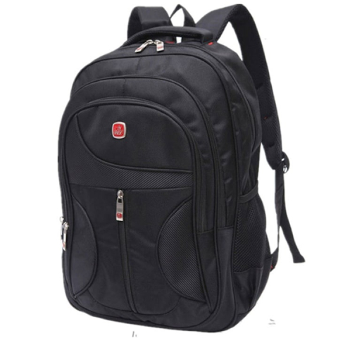 Rucsac multifunctional, pentru scoala, calatorii, laptop, nailon/poliester, durabil, compartimente multiple, 31 x 15 x 45 cm, negru [8]