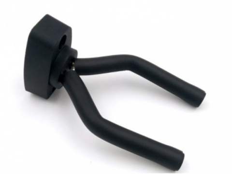 Suport de perete pentru chitara, acoperit cu spuma, 13 cm, universal, negru [7]