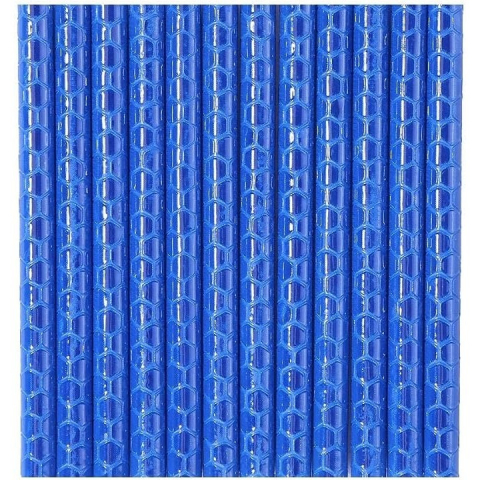 Set 12 tuburi reflectorizante, rezistente la conditii meteorologice, pentru spitele bicicletei, lungime 7.5 cm, albastru [4]