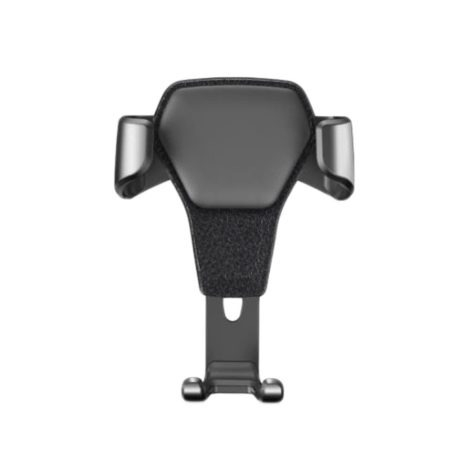 Suport auto telefoane - Suport auto pentru telefon, prindere pe grila de ventilatie, universal, negru