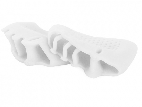 Set 2 bucati protectii pentru monturi, separatoare degete, elastic, universal, 7 x 9 cm, alb [5]