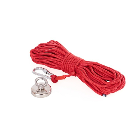 Magnet neodim si franghie, pentru pescuit, diametru 60 mm, lungime franghie 20 m [6]