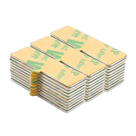 CASA & GRADINA - Set 100 magneti neodim, autoadezivi, universali, diverse activitati, 30x10x1 mm