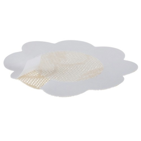 Banda modelatoare pentru sani, adeziva, material elastic, rezistenta la apa, 10 protectii, 5 m x 5 cm, bej [9]