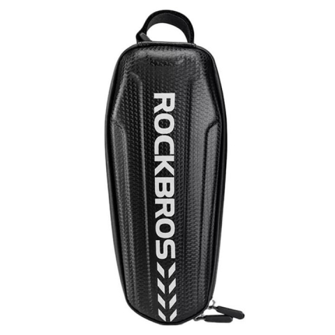 Ciclism - Geanta pentru bicicleta, impermeabila, 1.5l, 24.5 x 10 x 8 cm, negru