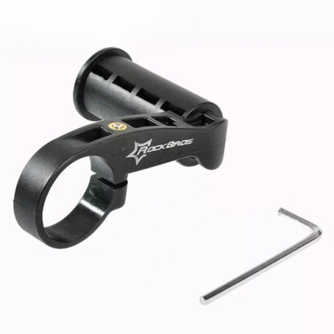 Extensie pentru ghidon bicicleta, 94 x 62 x 25 mm, plastic, negru [1]