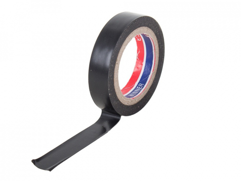 CASA & GRADINA - Banda izolatoare, 18 m x 17 mm, PVC, impermeabila, negru