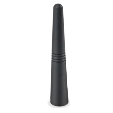 Antena radio auto, universala, plastic/otel, 3 adaptoare incluse, lungime 9 cm, negru [1]