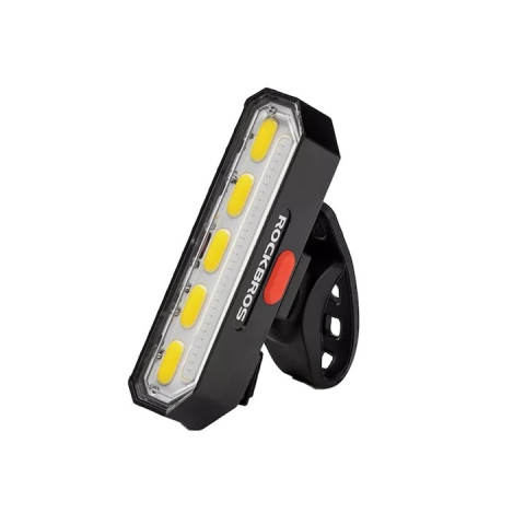 Faruri LED - Stop de bicicleta, 800 mAh, 100 lm, control prin telecomanda, IPX4 rezistent la apa, incarcare USB, negru