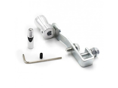 Fluier auto pentru toba, montare pe teava de esapament, marime S, otel, argintiu [3]