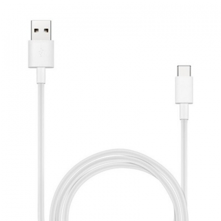 Cablu transfer de date si incarcare rapida USB - type C, 3.3A, lungime 100 cm - Alb [3]