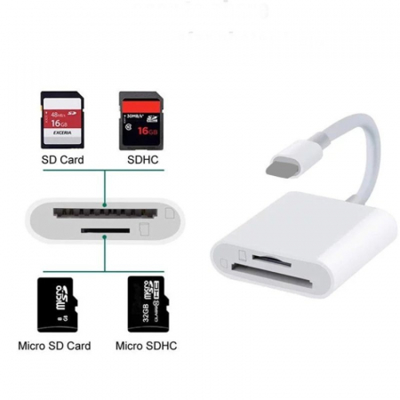 Diverse - Adaptor, Cititor De Carduri, Usb-C, Micro SD/TF