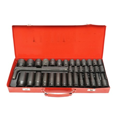 Truse cu scule - Trusa chei tubulare, 35 piese, chrome vanadium, 8-32 mm