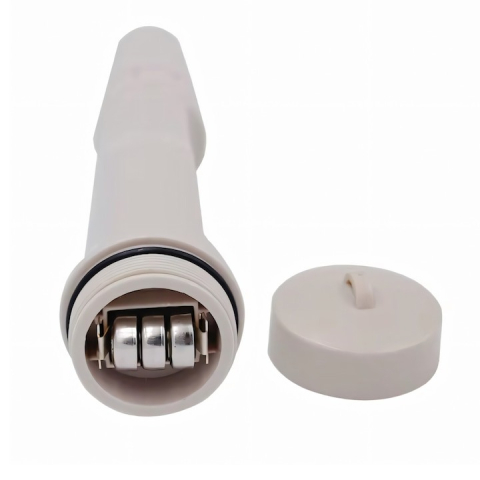Tester apa, 2 in 1, temperatura si pH, solutii de calibrare incluse, alb/galben [7]