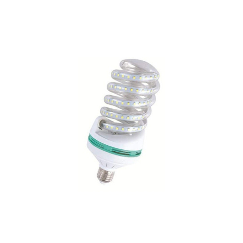 Iluminat LED - Bec LED, 5W, spiralat, soclu E27, alb cald
