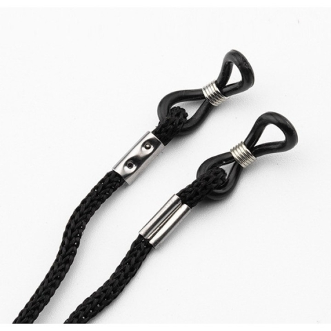 Snur pentru ochelari, textil, 70 cm, negru [2]