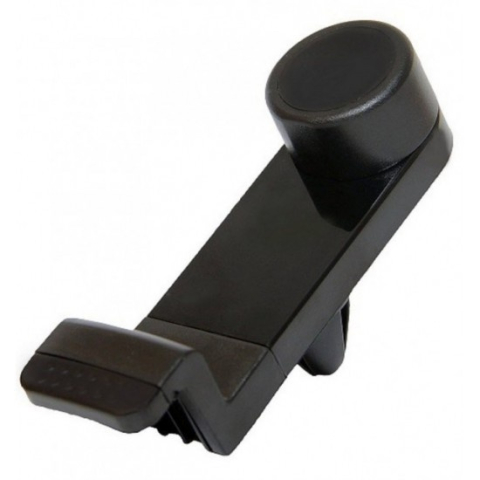 Suport auto telefoane - Suport auto universal, pentru telefon, prindere grila ventilatie, extensibil, compatibil telefoane pana la 6.5 inch, negru