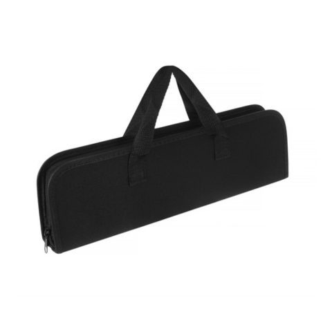 Set 9 ustensile pentru gratar, otel inoxidabil/silicon, husa depozitare inclusa, 38.5 x 11.5 x 5 cm, negru/argintiu [7]