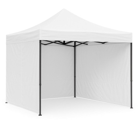 Perete lateral pentru cort tip pavilion, 9 m, poliester impermeabil, alb [4]