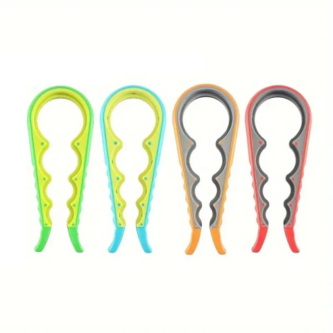 Diverse bucatarie - Desfacator universal pentru capace de borcane si sticle, 22.5x10 cm, maner ergonomic antialunecare, material rezistent ABS