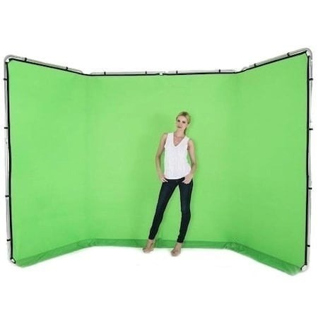 Fundal foto-video profesional Croma Key 400x230 cm – panza textila pentru filmari si fotografie, studio si productie video [1]