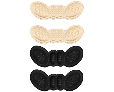 Accesorii incaltaminte - Set 2 branturi pentru calcaie – pernite moi din gel siliconic pentru confort sporit si protectie la mers, potrivite pentru diverse tipuri de incaltaminte