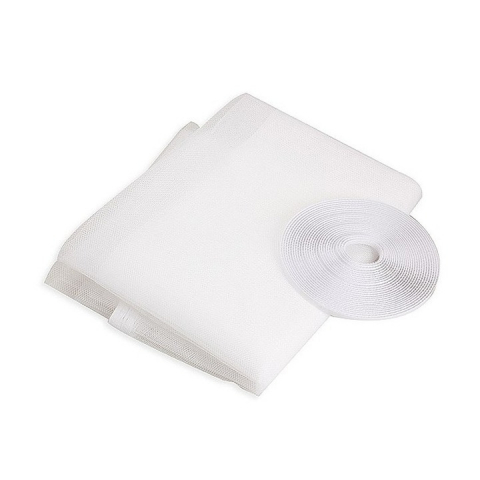 Diverse bucatarie - Plasa anti-insecte, pentru ferestre living, bucatarie, cu autoadeziv, 130 x 150 cm, poliester, alba