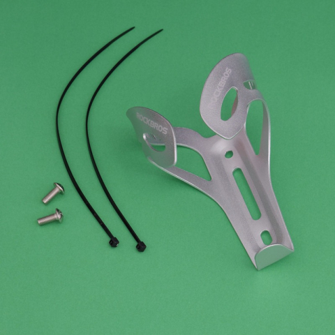 Suport sticla pentru bicicleta, aluminiu, 120 mm, negru [1]