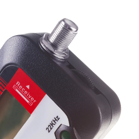 Detector digital pentru semnal satelit, 950-2150 MHz, ecran LCD, semnal sonor, reglare antena, microprocesor integrat, negru [6]