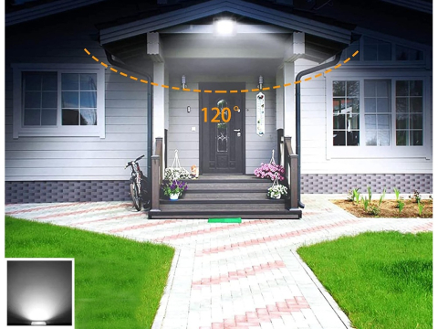 Proiector LED, iluminare exterior, putere 10 W, lumina rece 6000K, protectie IP66, rezistent la intemperii, negru [5]