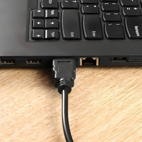 Adaptor convertor HDMI tata la VGA mama, jack 3.5 mm audio mama, cablu audio, 25 cm, negru [2]