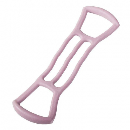SPORT ȘI ACTIVITĂȚI - Banda de exercitii flexibilă din cauciuc, dedicata antrenamentelor de fitness - roz