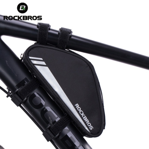 Geanta pentru bicicleta, 0.7l, prindere pe cadru, 22.5 x 4.5 x 10.5 cm, impermeabila [5]