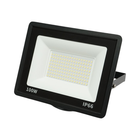 Iluminat LED - Proiector LED impermeabil 100W, 6000K, exterior, IP66, 220V, iluminare puternica pentru curti si spatii industriale