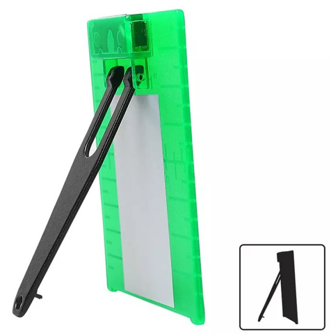 Placa tinta pentru nivela laser, plastic, 10.5 x 7.5 cm, verde [5]