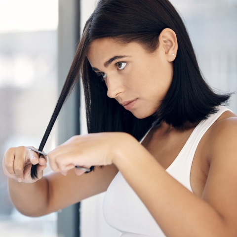 Foarfeca pentru filat, otel inoxidabil, lungime 15 cm, argintiu [6]