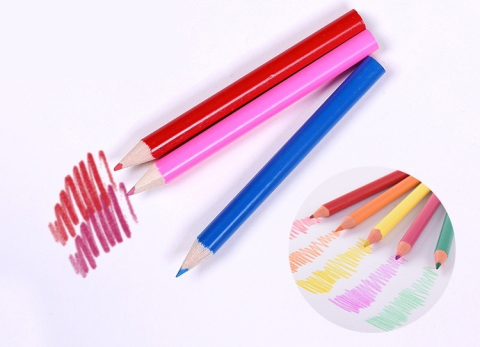 Set pentru copii, pictura si desen, tip penar, model elefant, 42 piese, carioci, acuarele, creioane, 24.3 x 13 x 3 cm, albastru [5]