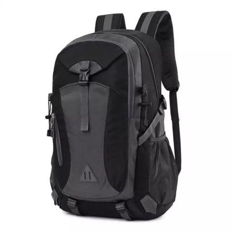 Rucsac multifunctional, outdoor, 40L, impermeabil, poliester, ergonomic, cu 3 compartimente, 50 x 31 x 23 cm, negru [6]