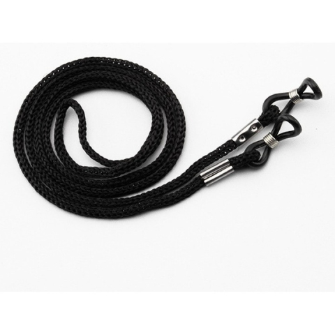 Snur pentru ochelari, textil, 70 cm, negru [4]