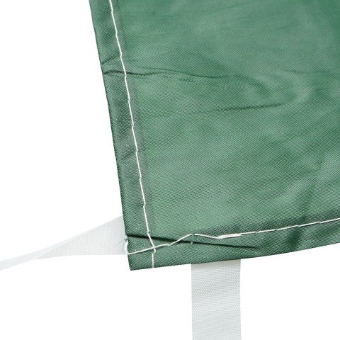 Perete lateral pentru cort tip pavilion, 12 m, poliester impermeabil, verde [1]