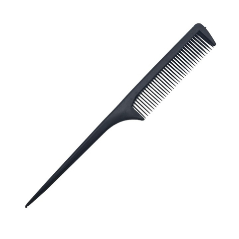 ÎNGRIJIRE PERSONALĂ - Pieptan clasic, pentru coafat si pieptanat, dinti desi si medii, pentru orice tip de par, 21 cm, plastic, negru