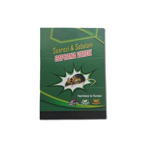 CASA & GRADINA - Capcana pentru soareci, sobolani, insecte, cu lipici, tip carte, 30x21.5 cm, reutilizabila, adeziv puternic, pentru exterior/interior, non-toxic