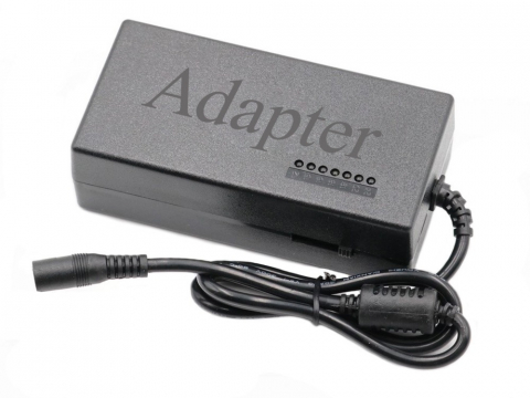 Incarcator universal pentru laptop, 12V-24V, 96W, 8 mufe, negru [2]