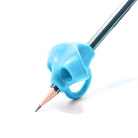 PAPETARIE & BIROTICA - Suport de corectare a pozitiei de scriere,pentru prescolari si scolari, din silicon, albastru