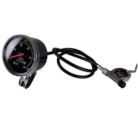 SPORT ȘI ACTIVITĂȚI - Kilometraj mecanic pentru bicicleta, fara baterie, rezistent la apa si praf,0-60 km/h